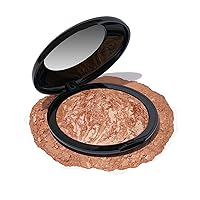 Baked Face and Body Frosting - Tahitian Glow - Supersize 3 Oz - Illuminating Bronzer Powder - Weightless Creamy Texture - Apply Wet or Dry