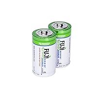 Fuji Enviromax 4200BP2 EnviroMax C Super Alkaline Batteries, 2 pk, White, 2 CT