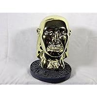 Aztec Golden Idol of Fertility Shiny Plated Version, With Jungle Stand