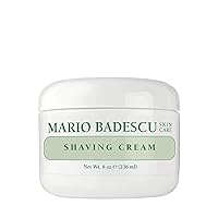 Mario Badescu Shaving Cream for Women and Men - Classic, Unisex Non-Foaming Shave Cream Formula Infused with Lavender Oil and Vitamin E - Helps Prep, Protect and Moisturize for a Closer Shave