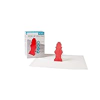 Pop-Up Pee Pad - Puppy Pee Pad - Male Puppies and Dogs Will Love The Hydrant Target Pee Pee Pad for Potty Training - No Need for Pee Pad Holders, Trays or Diapers - Pack of 25