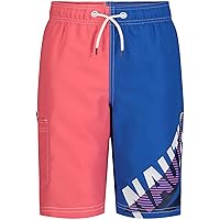 Nautica Boys' Swim Trunk with UPF 50+ Sun Protection