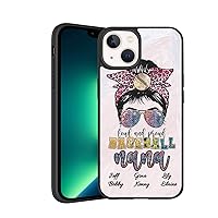 Custom Loud and Proud Baseball Nana Phone Case, Personalized Grandma Phone Case for iPhone 14 13 12 11 Pro Max Samsung Galaxy S23 S22 Gift for Grandma Mimi Nana Mom, Birthday Gift