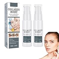 2PCS Collagen Boost Anti Aging Serum, Collagen Boost Anti Aging Serum for Face Wrinkles, Skincare Glow And Protect Serum for All Skin Type