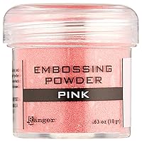 Ranger Embossing Powder, 0.63-Ounce Jar, Pink