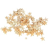 Small Starfish Star Sea Shell Beach Craft 0.4 Inch-1.2 Inch 90 Pcs Simple and Sophisticated Design