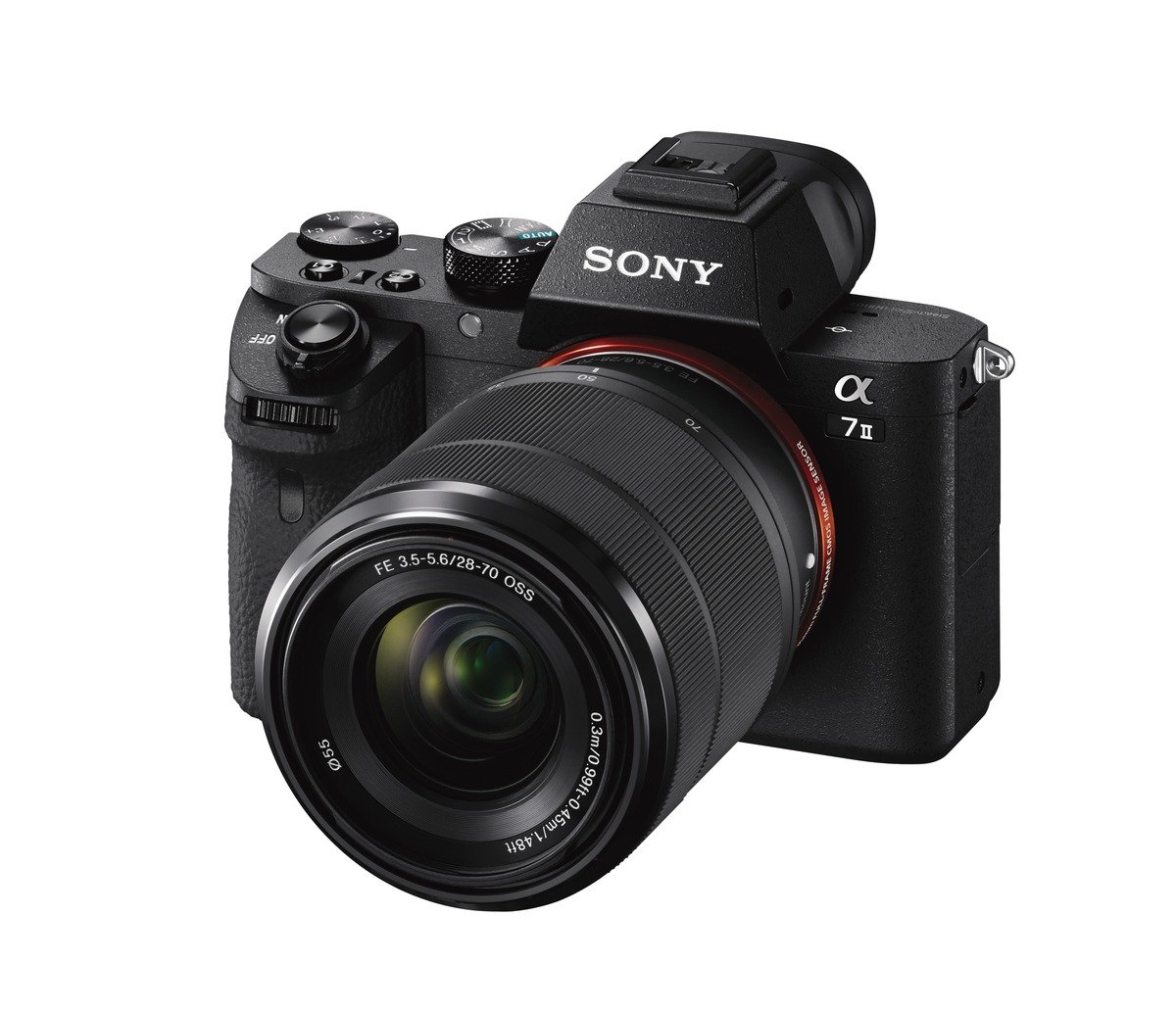 Sony Alpha a7 IIK E-mount interchangeable lens mirrorless camera with full frame sensor with 28-70mm Lens