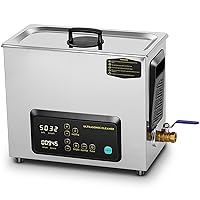 VEVOR Ultrasonic Cleaner with Digital Timer & Heater Professional Ultra Sonic Jewelry Cleaner Stainless Steel Heated Cleaning Machine for Glasses