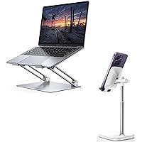 Lamicall Cell Phone Stand & Adjustable Laptop Stand