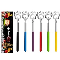 Back Scratcher Bear Claw Telescopic Back Itching Scalp Scratchers Massager with Soft Rubber Handles Portable Hand Massage Tool Both Human and Pets (6)