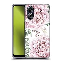 Head Case Designs Officially Licensed Nature Magick Blush Pink Roses Bouquet Floral Watercolor Painting Soft Gel Case Compatible with Oppo A17