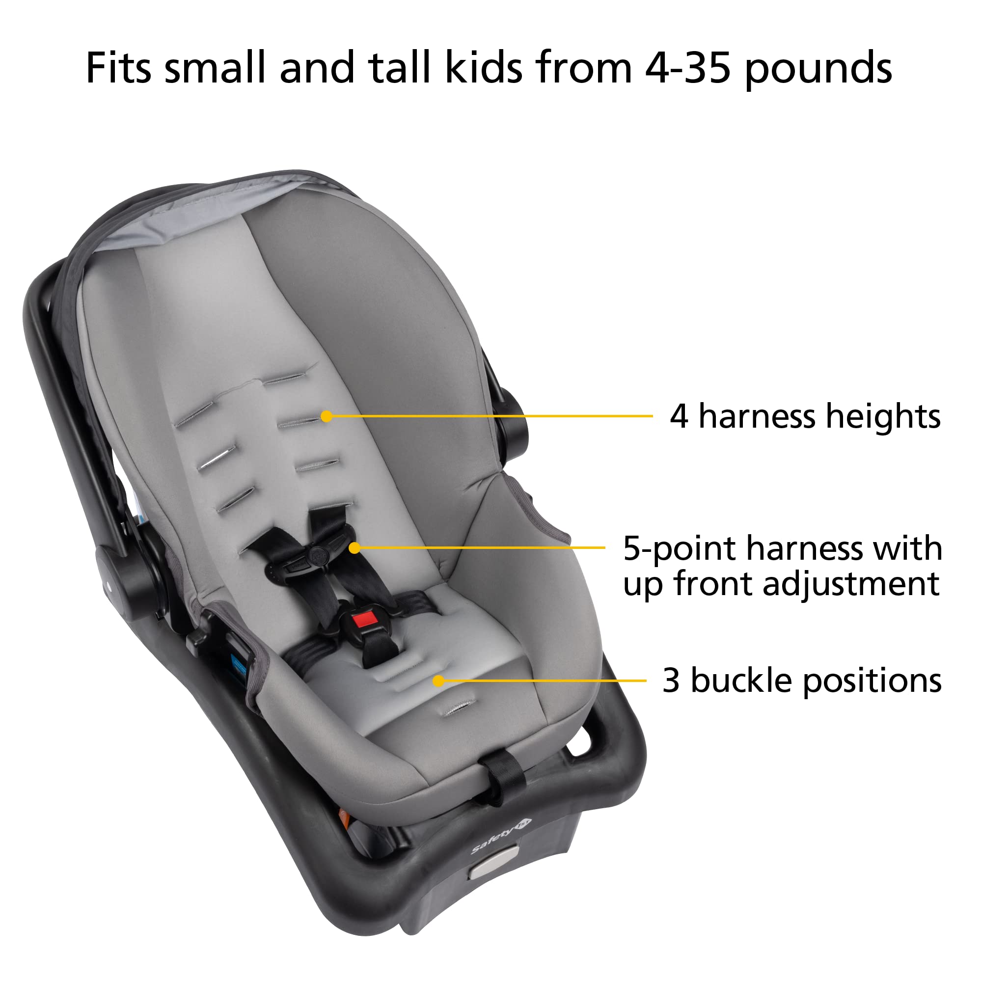 Safety 1ˢᵗ® OnBoard™35 SecureTech™ Infant Car Seat, Dunes Edge