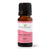 Rose Absolute Essential Oil 100% Pure, Undiluted, Natural Aromatherapy, Therapeutic Grade 10 mL (1/3 oz)