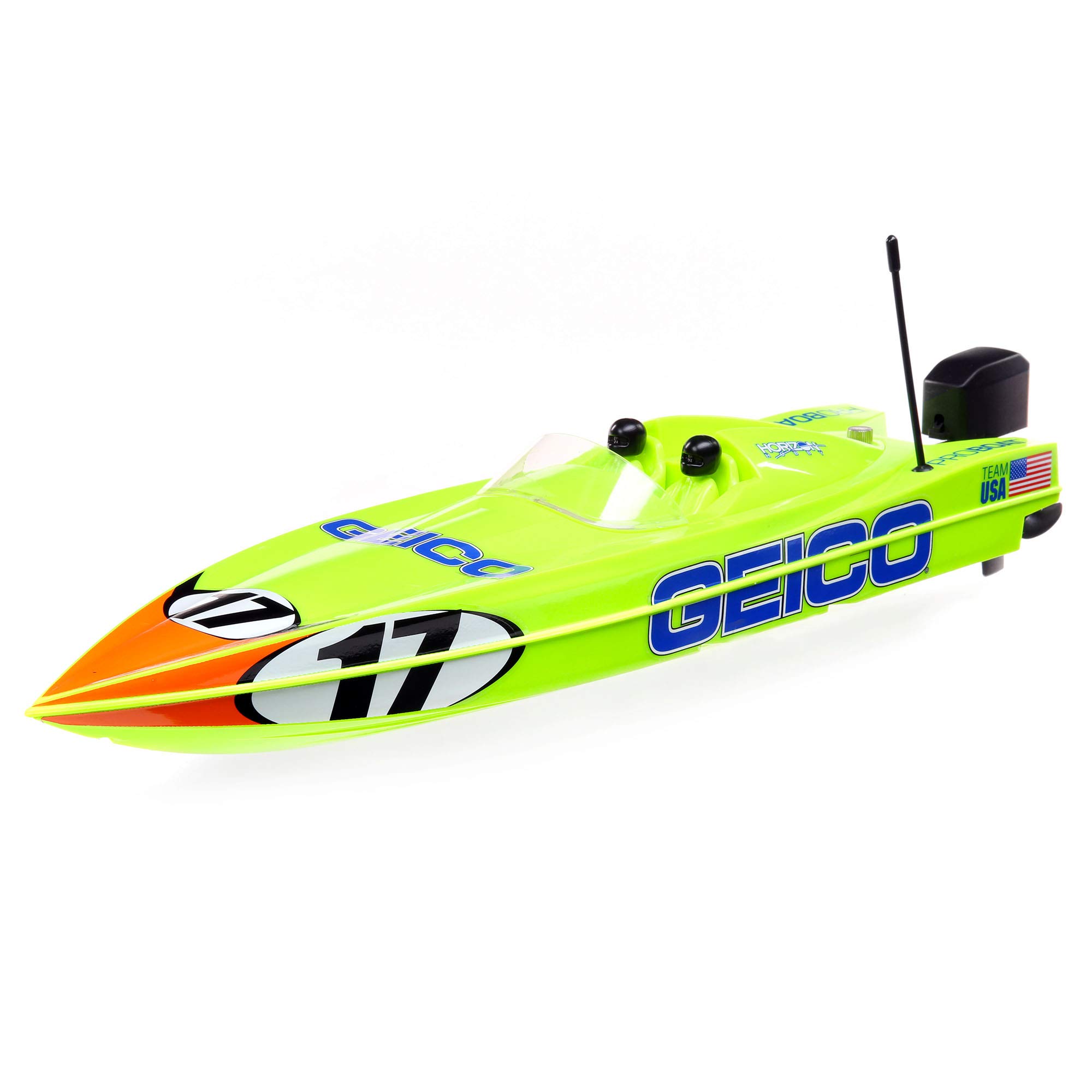 Pro Boat Miss Geico 17 Power Rac DeepV w/Smart Chg&BattRTR PRB08044T1 Boats RTR Electric