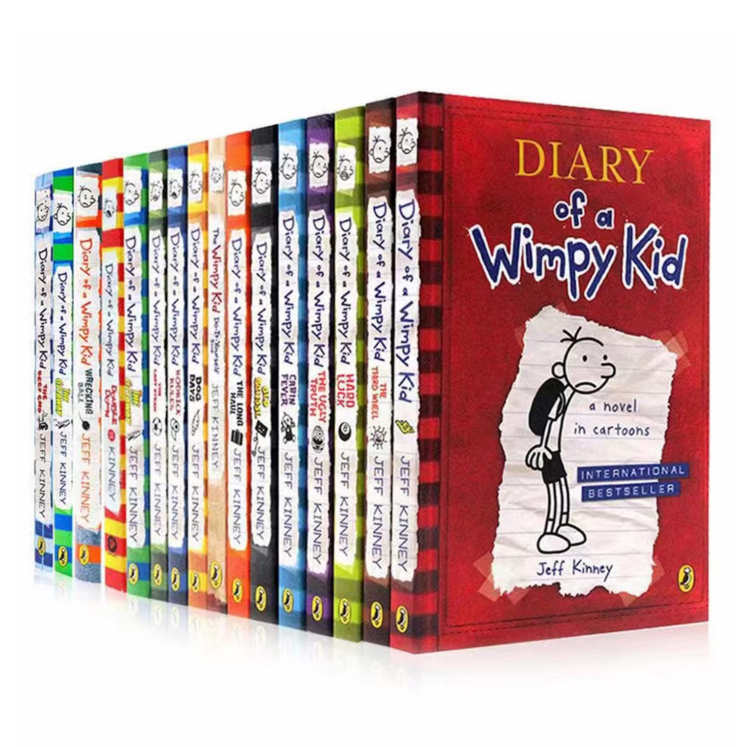 Buy Jeff Kinney Diary of a Wimpy Kid 16 Books Collection Set, Complete