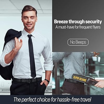 ITAY Metal Free Belt - Hypoallergenic Leather TSA Belt Strap, Sturdy Men's  Adjustable Belt, Nickel Free Belt for Men