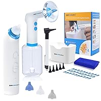 BOCOOLIFE Ear Irrigation Flushing System Electric Ear Wax Cleaner with BOCOOLIFE Ear Dryer for Swimmers Ear Water Removal