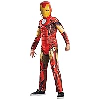 Rubie's Marvel Universe Classic Collection Avengers Assemble Deluxe Muscle-Chest Iron Man Costume, Large