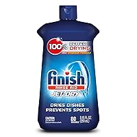 Finish Jet-Dry Rinse Aid, Dishwasher Rinse & Drying Agent, 8.45 oz (Pack of 3)