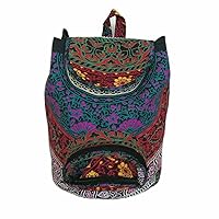 Indian Cotton Hippie Bohemian Mandala Unisex Fashion Bag Backpack