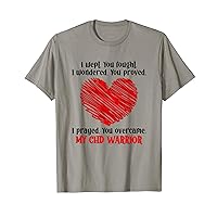 My CHD Warrior Mom Congenital Heart Disease CHD Mother T-Shirt