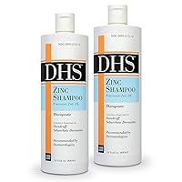 DHS Zinc Shampoo, 16 Oz (Pack of 2)