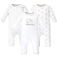 Touched by Nature Baby Boys' Organic Cotton Coveralls