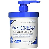 Moisturizing Cream, For Sensitive Skin, 1 lb (453 g)