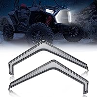 KEMIMOTO Fang Lights Compatible with Polaris RZR 1000 XP XP4 Turbo S 2023 2022 2021-2019 Accessories # 2884871 IP67 Waterproof LED Turn Signal Fang Accent Street Legal Light (2 pcs)