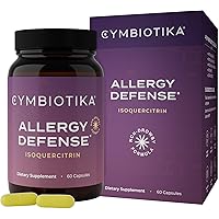 Allergy Supplement for Immune Support with Quercetin 200mg, Bromelain 300mg, Holy Basil, Schisandra Berry, and Bioflavonoids for Cellular Function, Gluten Free, Non GMO, 60 Capsules