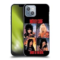 Head Case Designs Officially Licensed Motley Crue Shout at The Devil Albums Hard Back Case Compatible with Apple iPhone 14