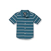 Volcom Boys' Sayzon Short Sleeve Button Down Shirt