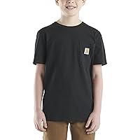 Carhartt Boys' Short-Sleeve Pocket Camo T-Shirt