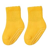 iiniim Baby Infant Thick Warm Ankle Socks Knitted Non Slip Socks with Grips
