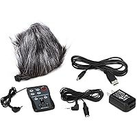 APH-5 Accessory Pack for H5 Portable Recorder, Includes Remote Control with Extension Cable, USB AC Adapter, and Hairy Windscreen