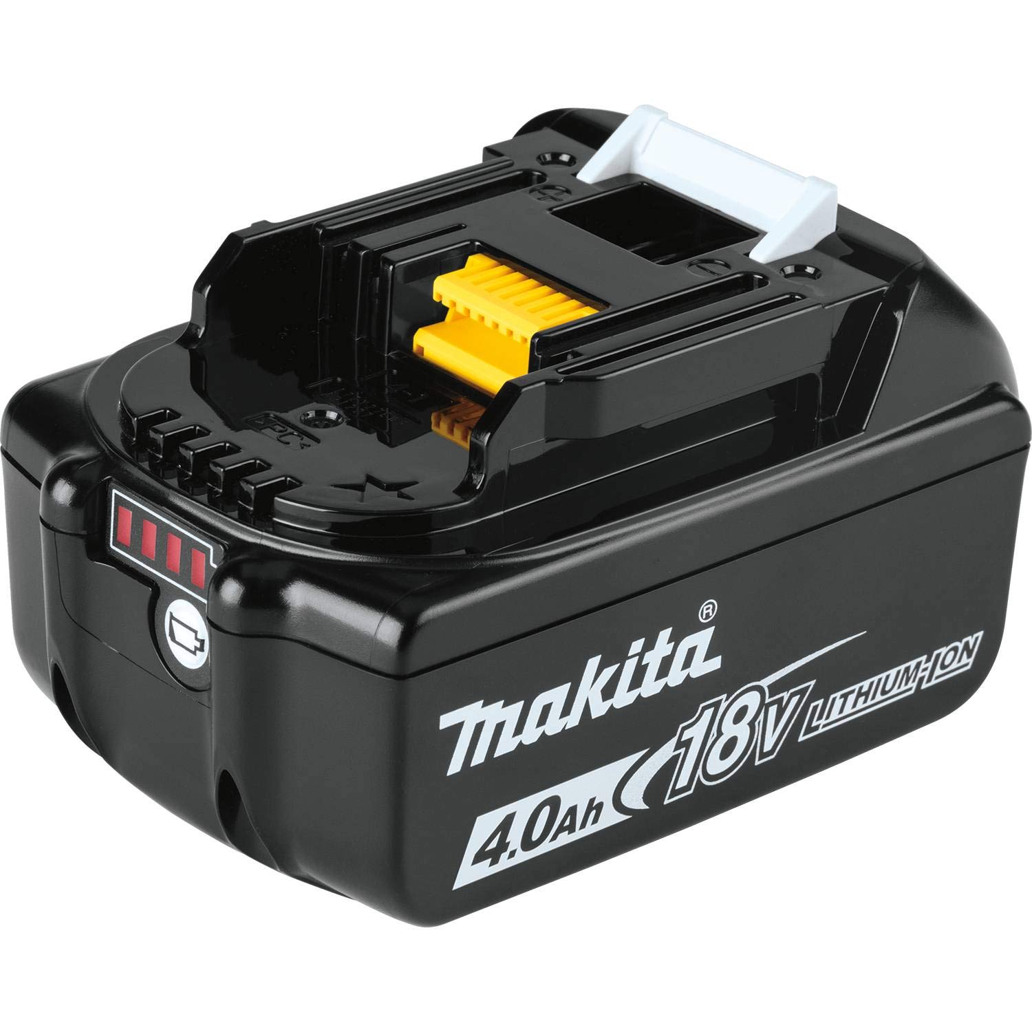 Makita BL1840BDC2 18V LXT Lithium-Ion Battery and Rapid Optimum Charger Starter Pack (4.0Ah) with XPH12Z 18V LXT Lithium-Ion Compact Brushless Cordless 1/2