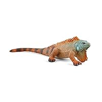 Schleich Wild Life Animal Toy for Boys and Girls Ages 3+, Iguana, Multicolor, 1.1 inch