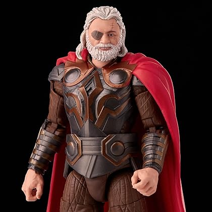 Marvel Hasbro Legends Series 6-inch Scale Action Figure Toy Odin, Infinity Saga Character, Premium Design, Figure and 4 Accessories