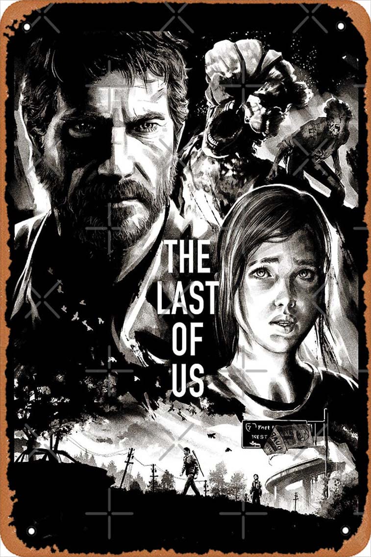 Mua Yzixulet The Last of Us Joel and ellie Family Poster Vintage ...
