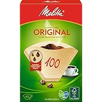 Melitta Coffee Filters 100/40 Natural Brown (Pack of 40 Filters)