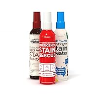 Miss Mouth's Messy Eater Stain Treater - Emergency Stain Rescue - Chateau Spill Stain Remover Spray Starter Pack - Emergency Stain Remover for Clothes,Furniture, Ketchup, Wine, Travel Essentials
