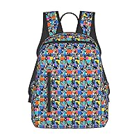 Beagle Patterns Print Simple And Lightweight Leisure Backpack, Men'S And Women'S Fashionable Travel Backpack