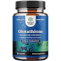 Pure Glutathione Supplement with Glutamic Acid - L Glutathione Pills with Silymarin Milk Thistle Extract ALA and Amino Acid Complex for Liver Support Anti Aging Skin Care Immunity and Brain Health