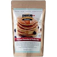 Gluten-Free Prairie Our Best Pancake & Waffle Mix, 22 Ounce - Certified Gluten-Free Purity Protocol, All Natural, Non-GMO, Whole Grain, No Rice Flours, High in Protein and Fiber