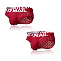 JOCJMAIL 2PCS/Pack Mens Briefs Mens Mens Breathable Briefs Athletic Underwear Male Comfortable Underwear