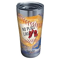 Tervis Softball Insulated Tumbler, 1 Count (Pack of 1), Stainless Steel