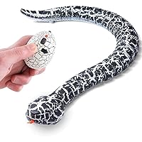 Infrared Remote Control Rattle Snake, Rc Animal Prank Toy, Perfect Children Birthday Halloween, Infrared Remote Control Rattle Snake