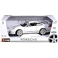 1:18 Scale Porsche 911 GT3 RS 4.0 Diecast Vehicle (Colors May Vary)