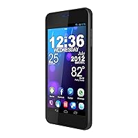 BLU Vivo 4.65 HD D930a Unlocked GSM Phone with Dual SIM, Android 4.0 OS, Super AMOLED Touchscreen, Dual-Core Processor, 8MP Camera + Secondary 1.3MP Camera, Video, GPS, Wi-Fi, Bluetooth, FM Radio, MP3/MP4 Player, Google Applications and microSD Slot - Black