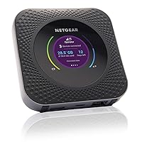 NETGEAR Nighthawk MR1100 Mobile WiFi Router with SIM Card, 4G LTE Mobile Router, up to 1 GBit/s Download Speed, Mobile Hotspot for 20 Devices, LTE Cat16, Unlocked for Any SIM Card